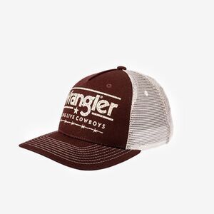 NWT WRANGLER GRIT COWBOY MESH BACK HAT